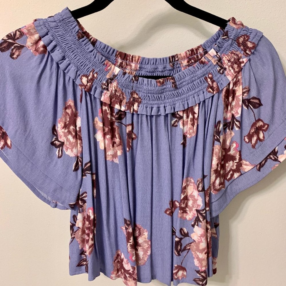 ASTR Floral Blouse